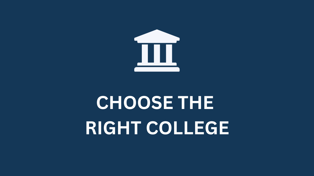 choose the right college